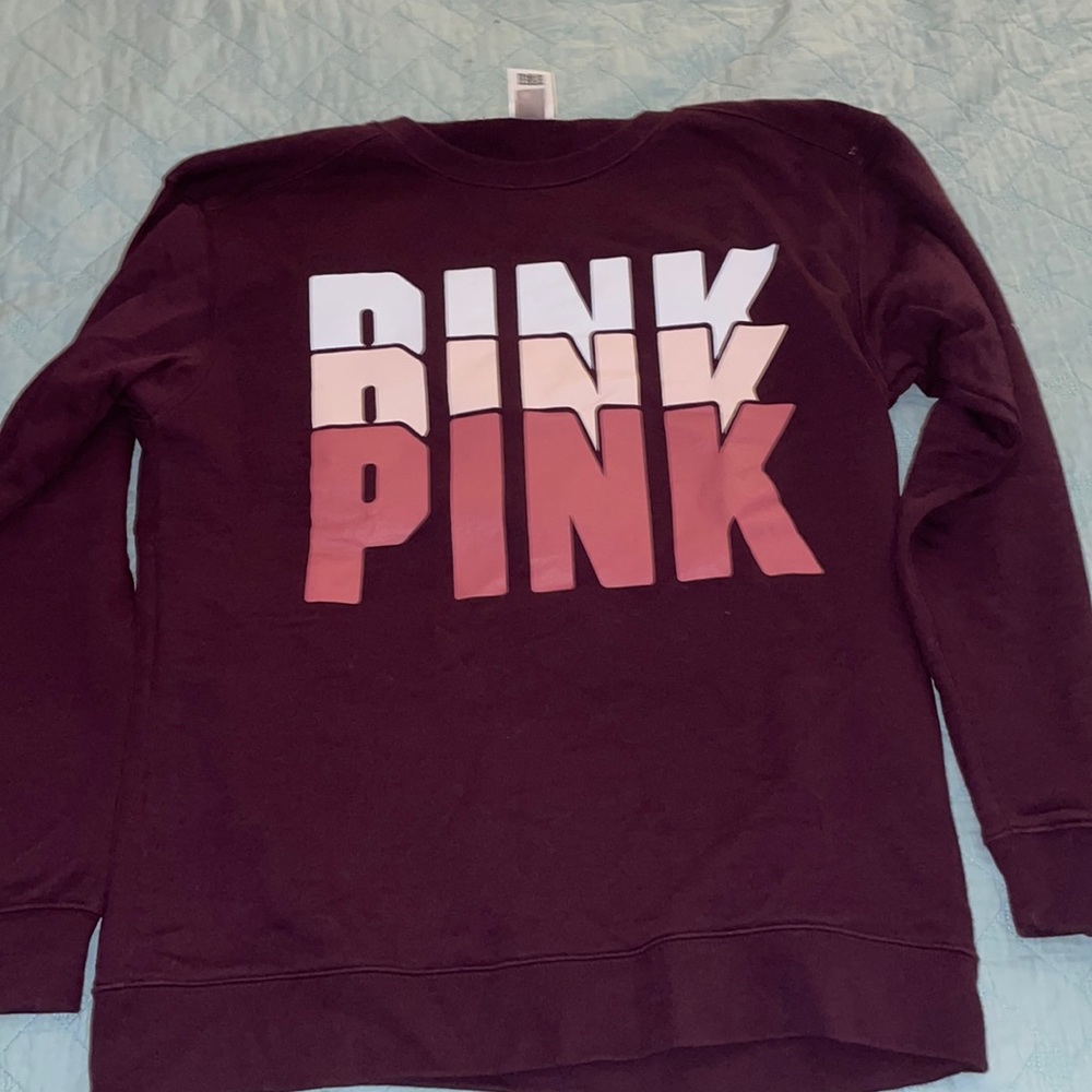 Pink crewneck sweater never worn